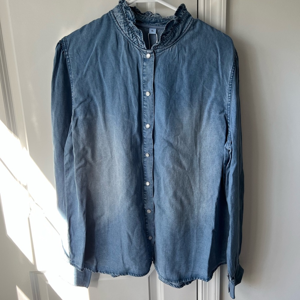 Light Blue Denim Shirt